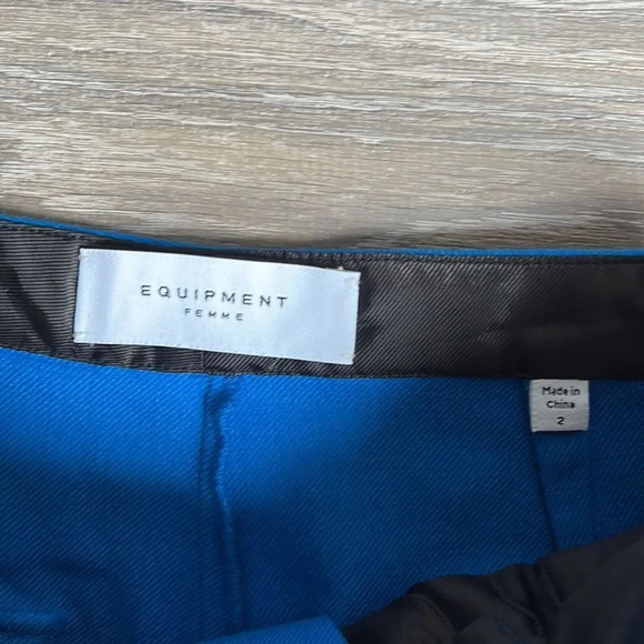 Equipment Cassian wool blend high-waisted trousers - Picture 8 of 15